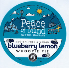 Load image into Gallery viewer, Blueberry Lemon Whoopie Pie - 4 Pack