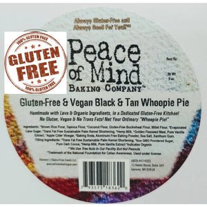 Black & Tan Whoopie Pie - 4 Pack