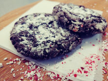 Load image into Gallery viewer, Chocolate Peppermint Crinkle Cookies - 6 pack