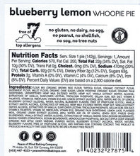 Load image into Gallery viewer, Blueberry Lemon Whoopie Pie - 4 Pack