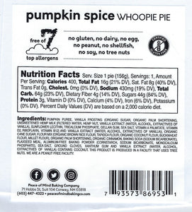 Pumpkin Spice Whoopie Pie - 4 Pack